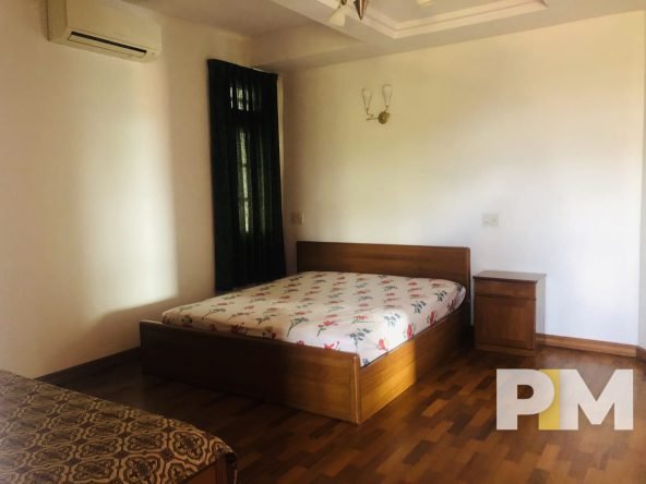 bedroom with bed and mattress - Home Rental Myanmar