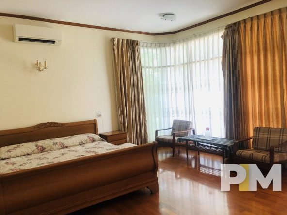 bedroom with bed and mattress - Home Rental Yangon