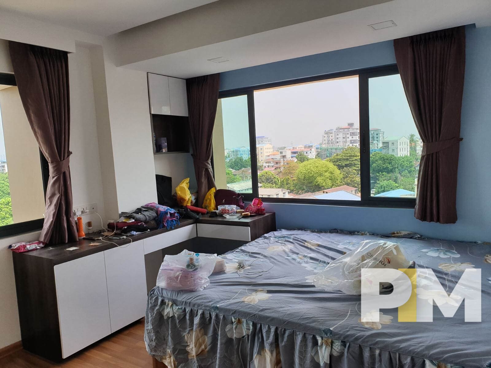 bedroom with bed and mattress - Home Rental Yangon