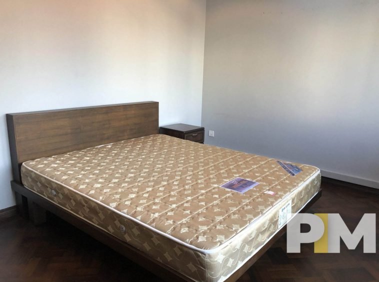 bedroom with bed and mattress - Myanmar Condo for rent