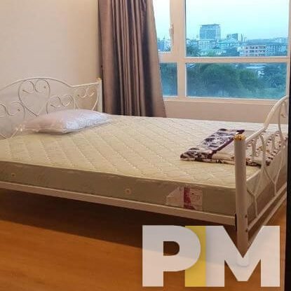 bedroom with bed and mattress - Myanmar Condo for rent