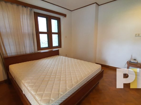 bedroom with bed and mattress - Myanmar House for rent
