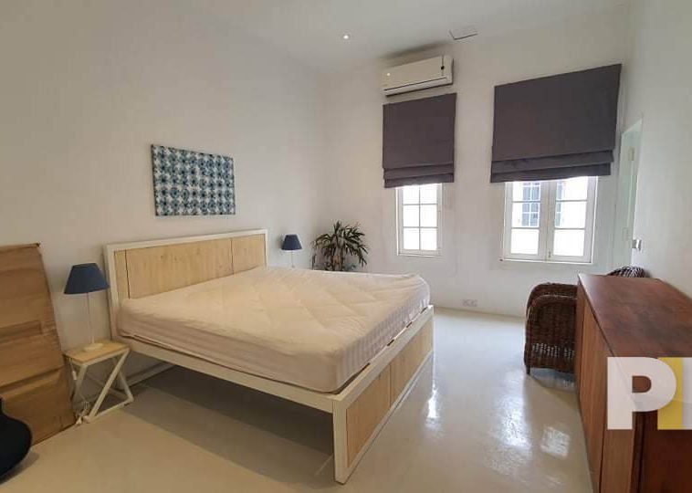 bedroom with bed and mattress - Myanmar Property