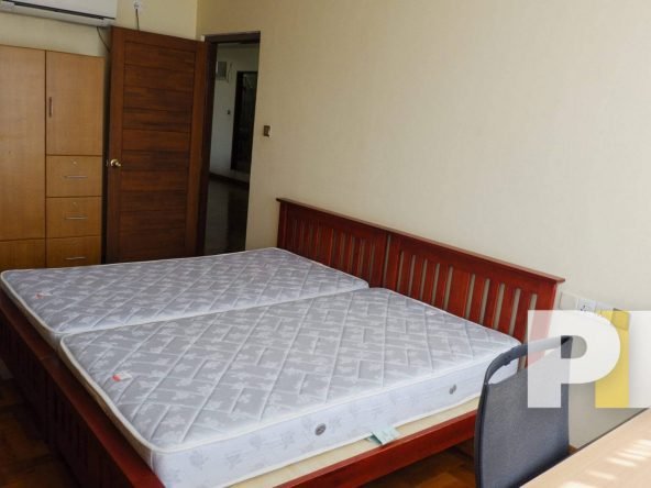 bedroom with bed and mattress - Real Estate in Yangon