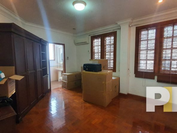 bedroom with bed and mattress - Yangon Property