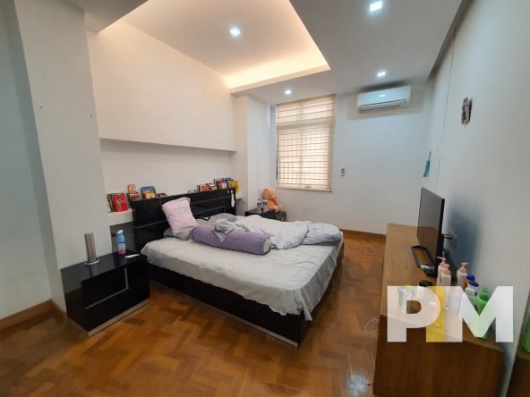 bedroom with bed and mattress - Yangon Real Estate