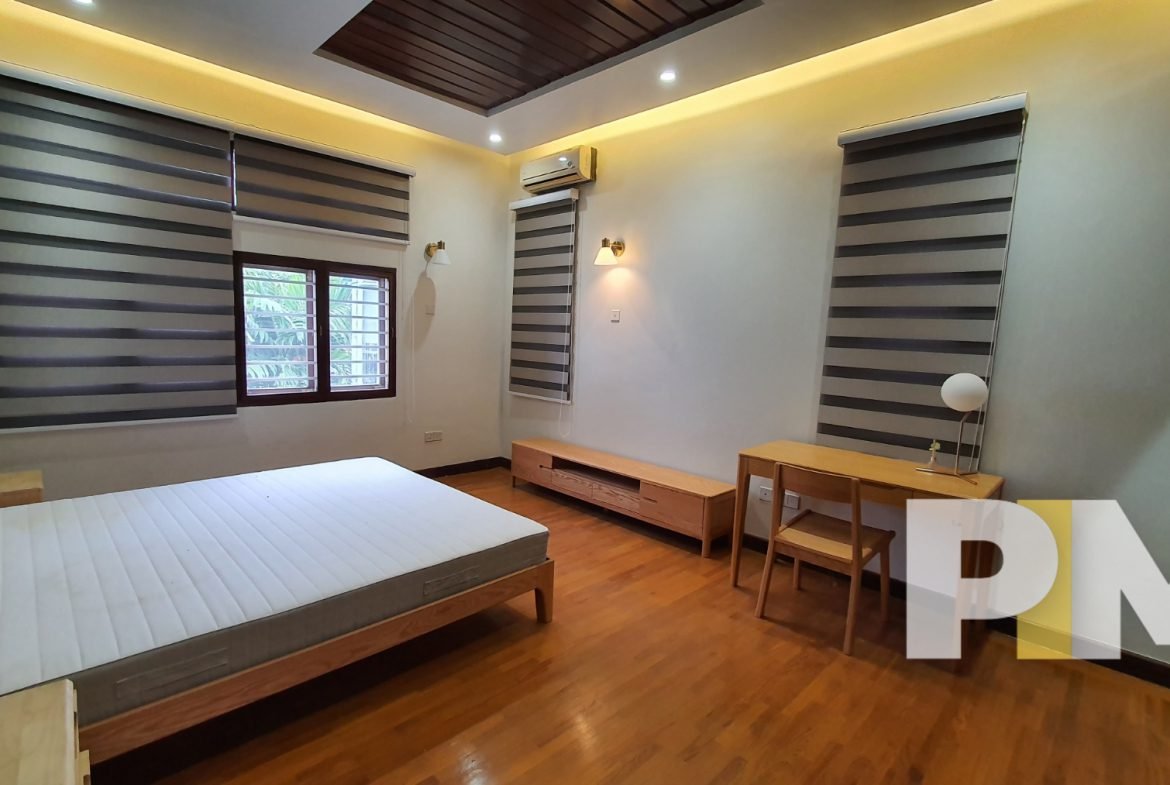 bedroom with bed and mattress - Yangon Real Estate