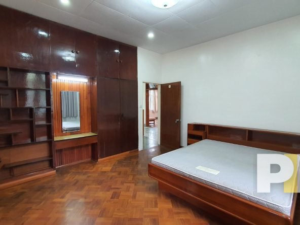 bedroom with bed and mattress - Yangon Real Estate
