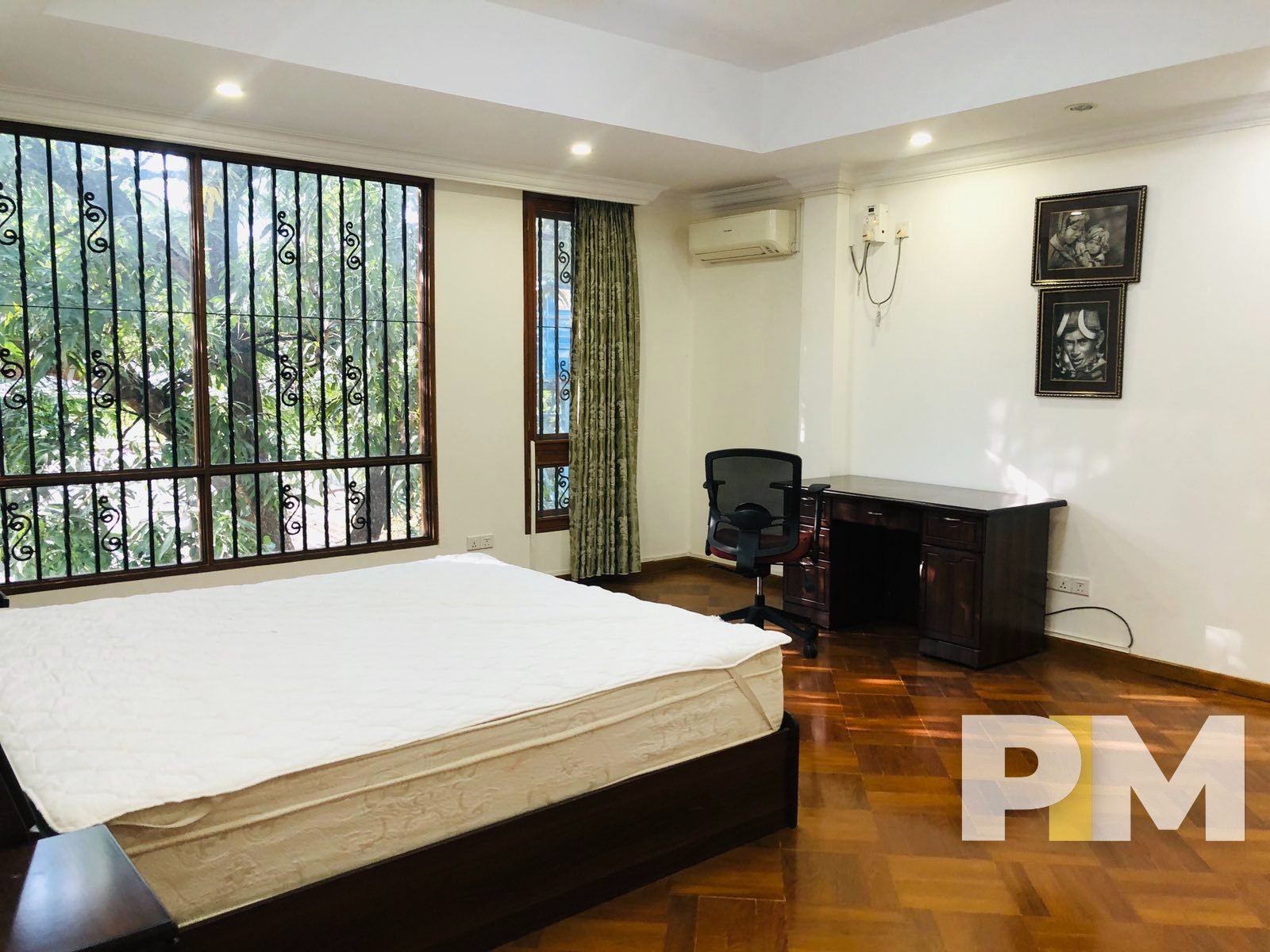 bedroom with bed and mattress - properties in Yangon