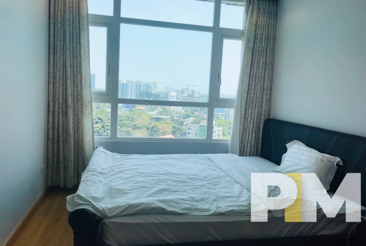 bedroom with bed and mattress - properties in Yangon