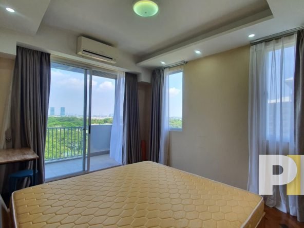 bedroom with bed and mattress - properties in Yangon