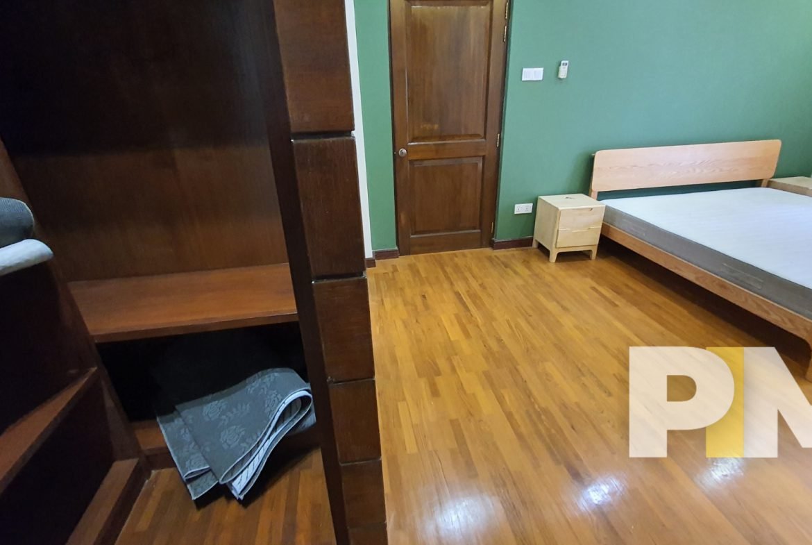 bedroom with bed and mattress -properties in Yangon