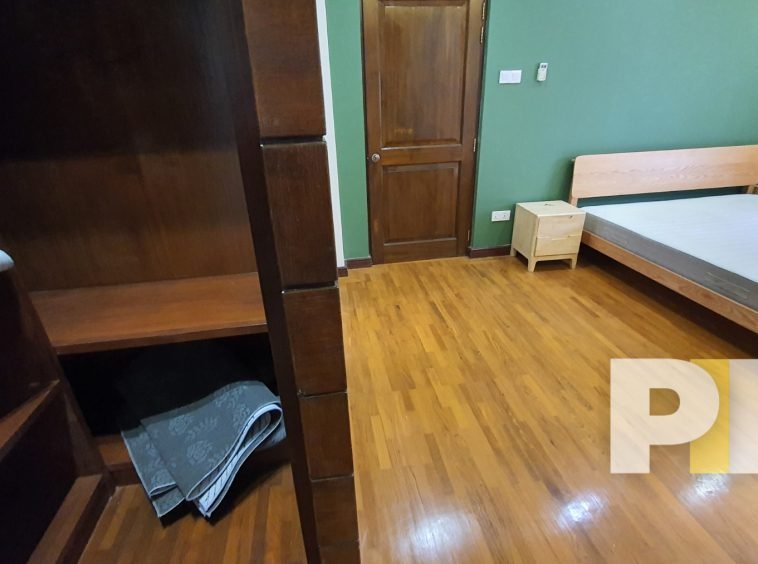 bedroom with bed and mattress -properties in Yangon