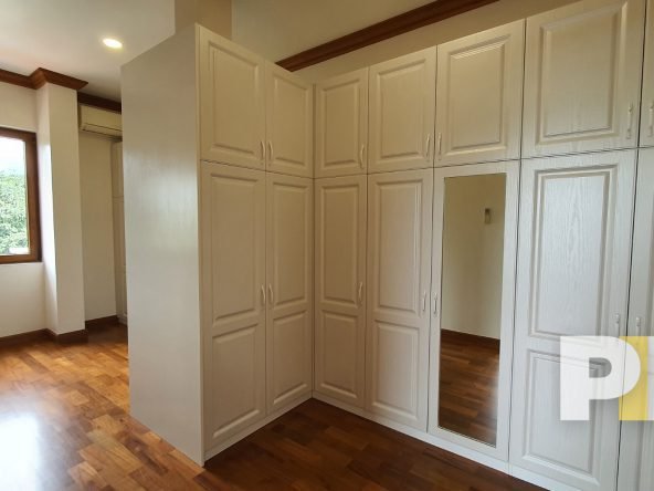 bedroom with closet - Home Rental Yangon