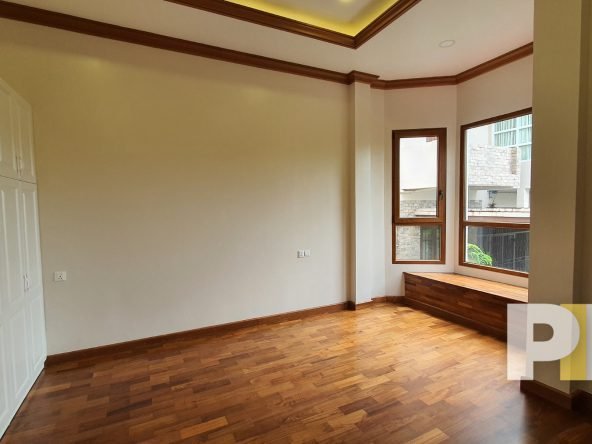 bedroom with closet - Yangon Property