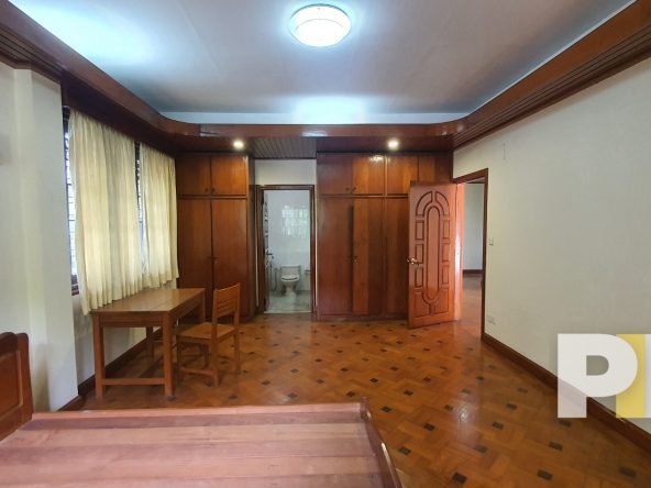 bedroom with ensuite - Home Rental Yangon