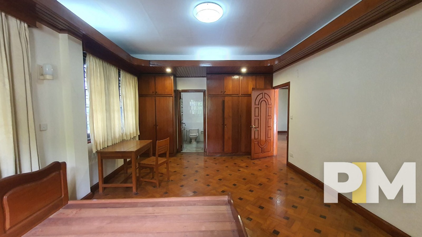 bedroom with ensuite - Home Rental Yangon