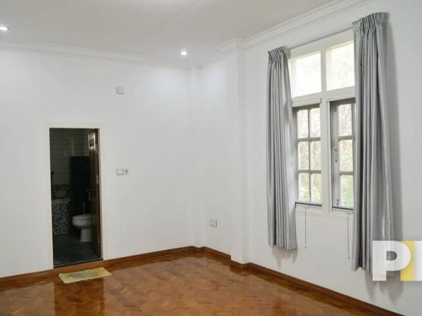 bedroom with ensuite - property in Yangon