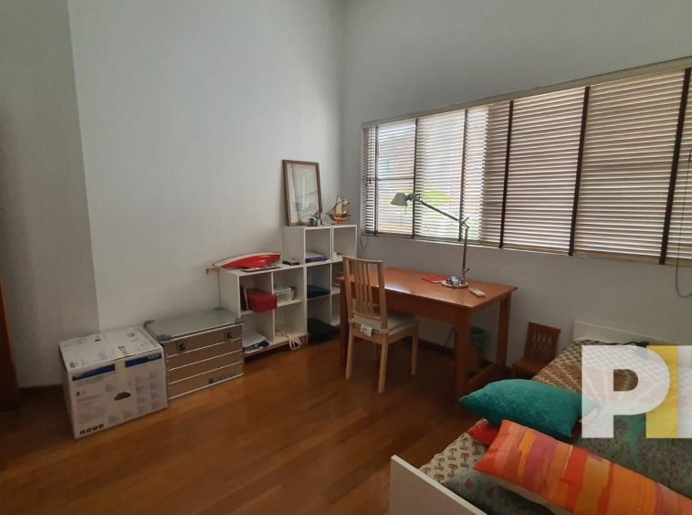 bedroom with study desk - Yangon Real Estate