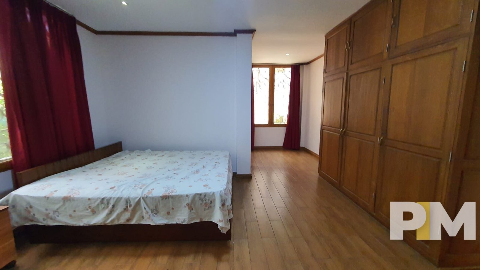 bedroom with wardrobe - Myanmar Property