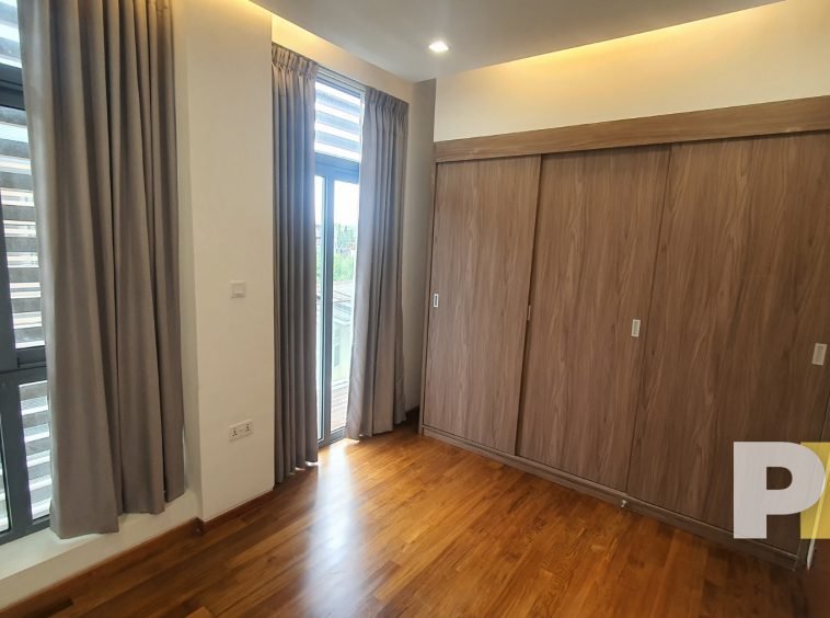 bedroom with wardrobe - Yangon Property