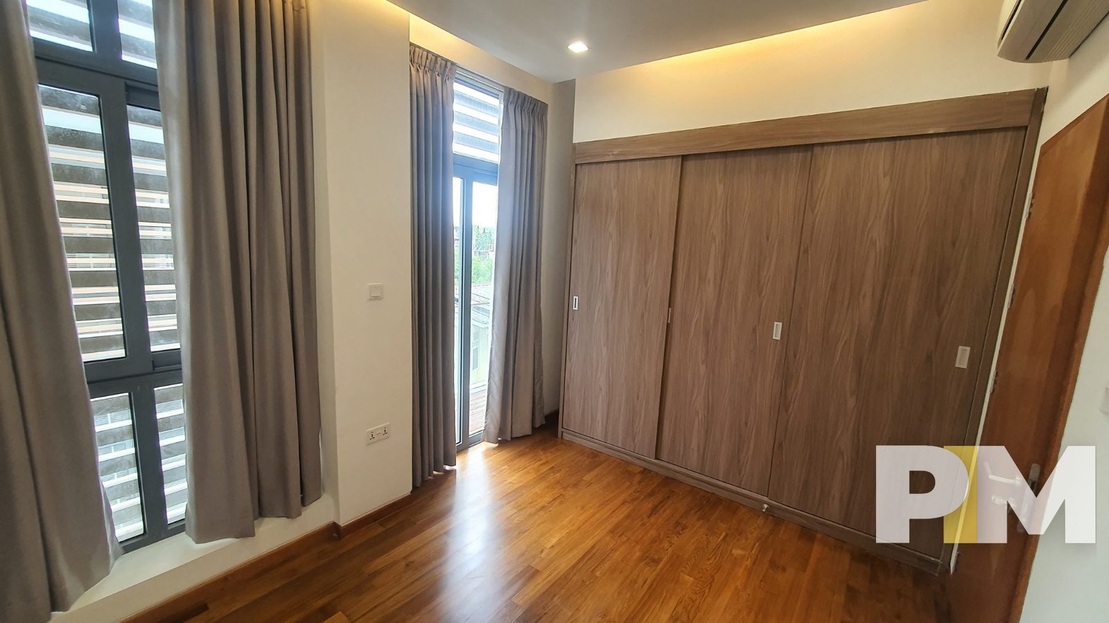 bedroom with wardrobe - Yangon Property