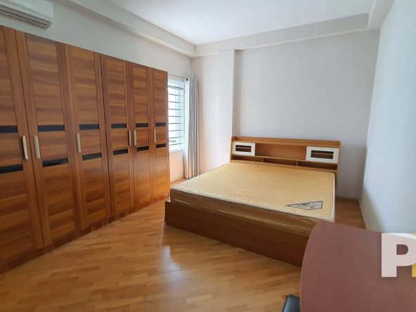 bedroom with wardrobe - Yangon Real Estate