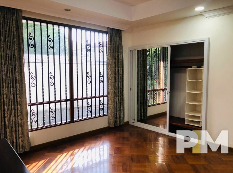 bedroom with wardrobe - Yangon Real Estate