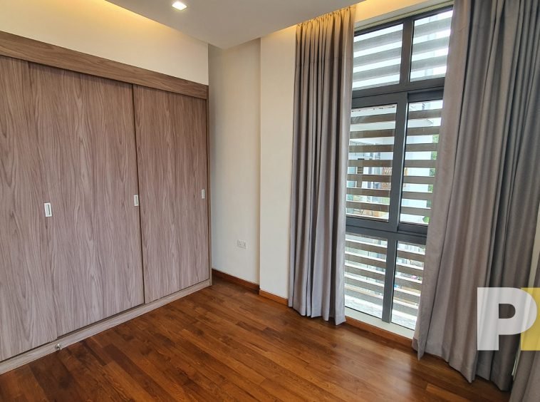 bedroom with wardrove - properties in Yangon