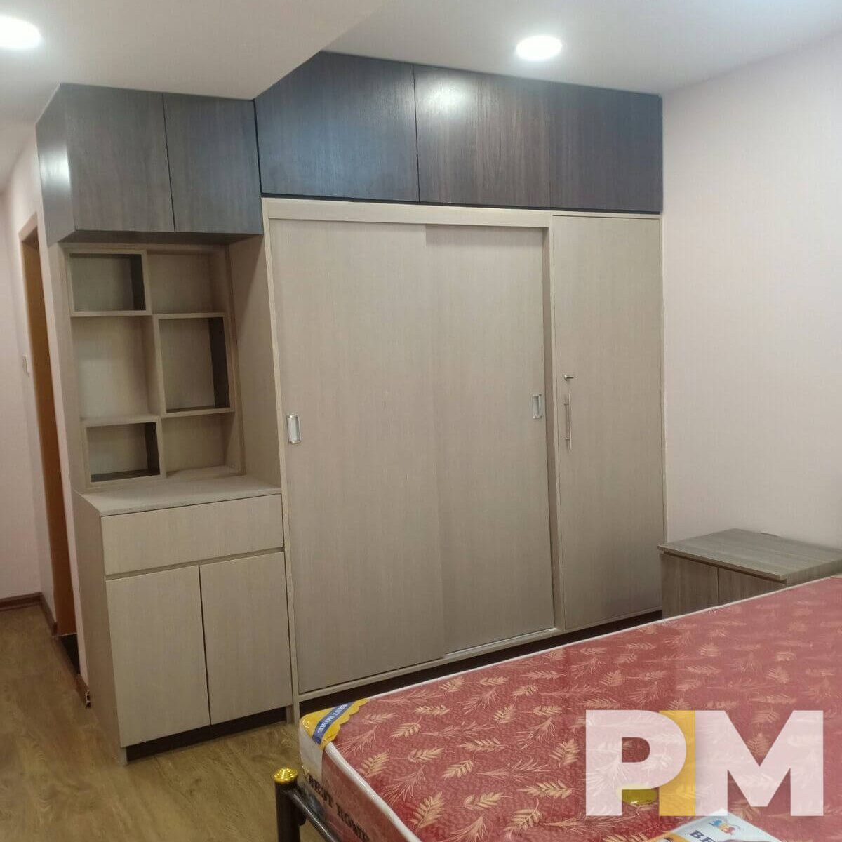bedroomw with closet - Myanmar Condo for rent