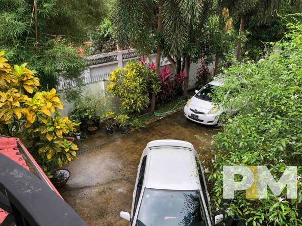 car parking space - Myanmar House for rent