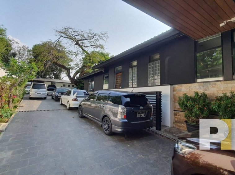 car parking with driveway - Yangon Property