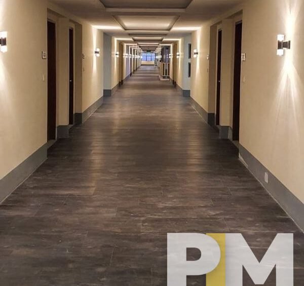 corridor - Condo for rent in Mingalar Done