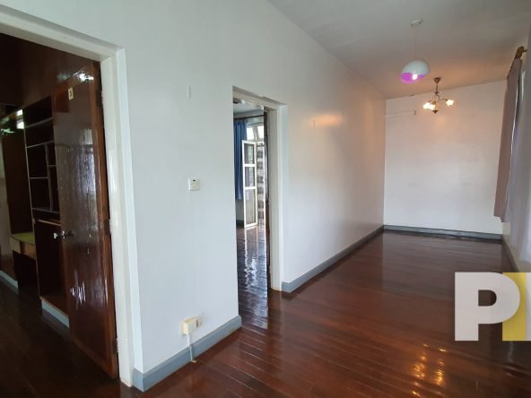 corridor with hanging light - Home Rental Yangon