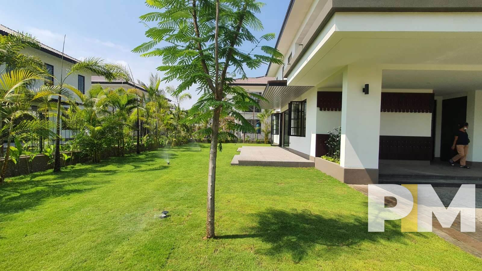 courtyard - House for sale in Thanlyin