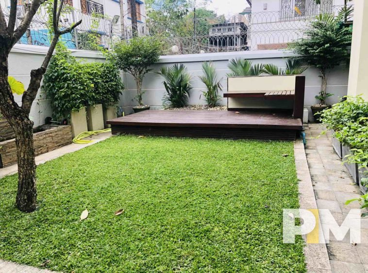 courtyard - Yangon Property