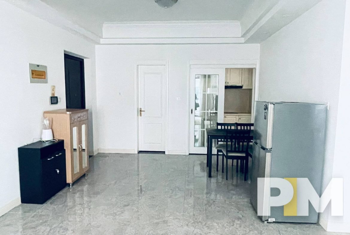 dining room with fridge - Condo for rent in Yankin