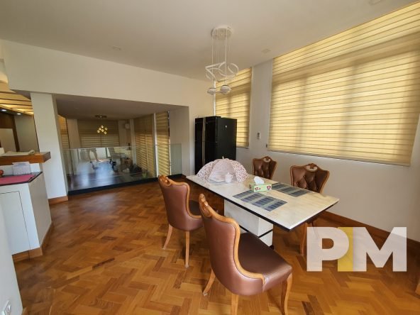 dining room with fridge - Real Estate in Yangon