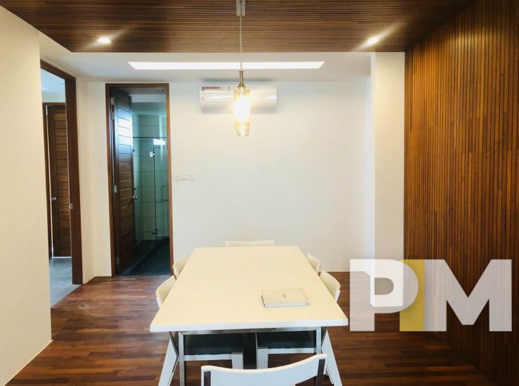 dining room with table and chairs - Myanmar Property