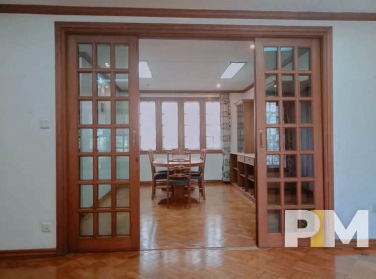 dining room with table and chairs - Myanmar Property