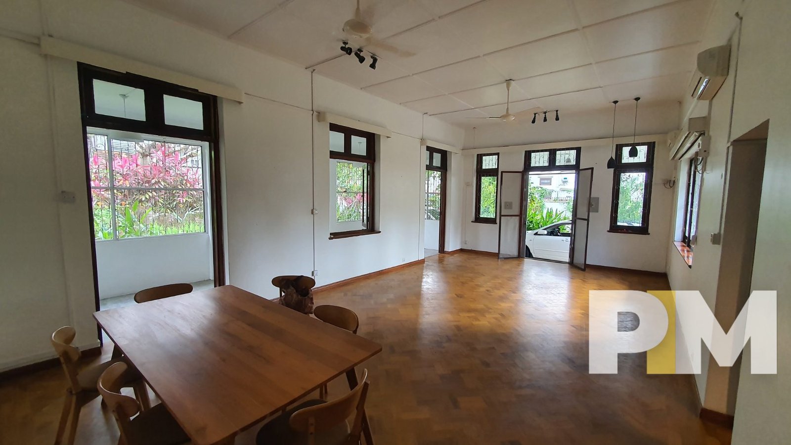 dining room with table and chairs - Myanmar Real Estate