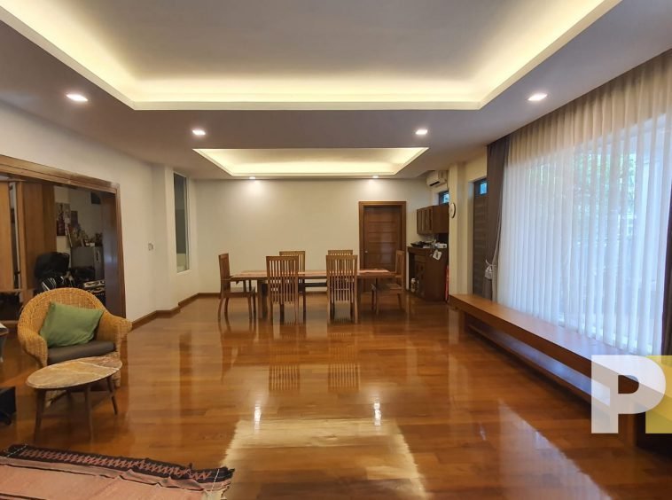 dining room with table and chairs - Rent in Yangon