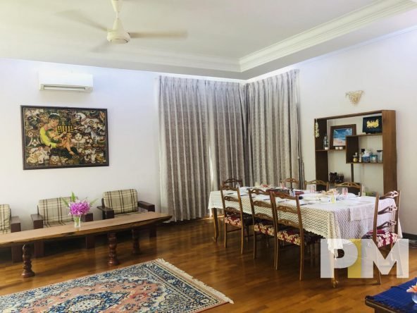 dining room with table and chairs - Yangon Real Estate
