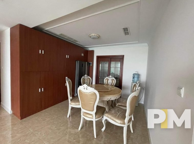 dining room with table and chairs - Yangon Real Estate