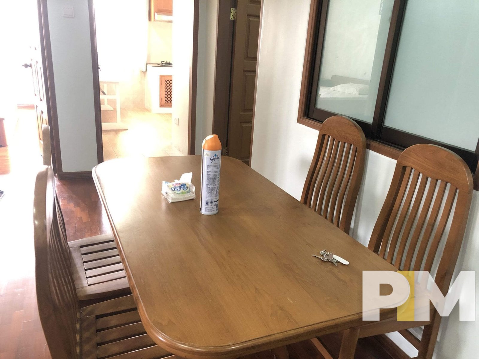 dining room with table and chairs - Yangon Real Estate