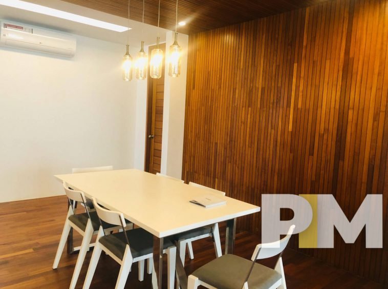 dining room with table and chairs - Yangon Real Estate