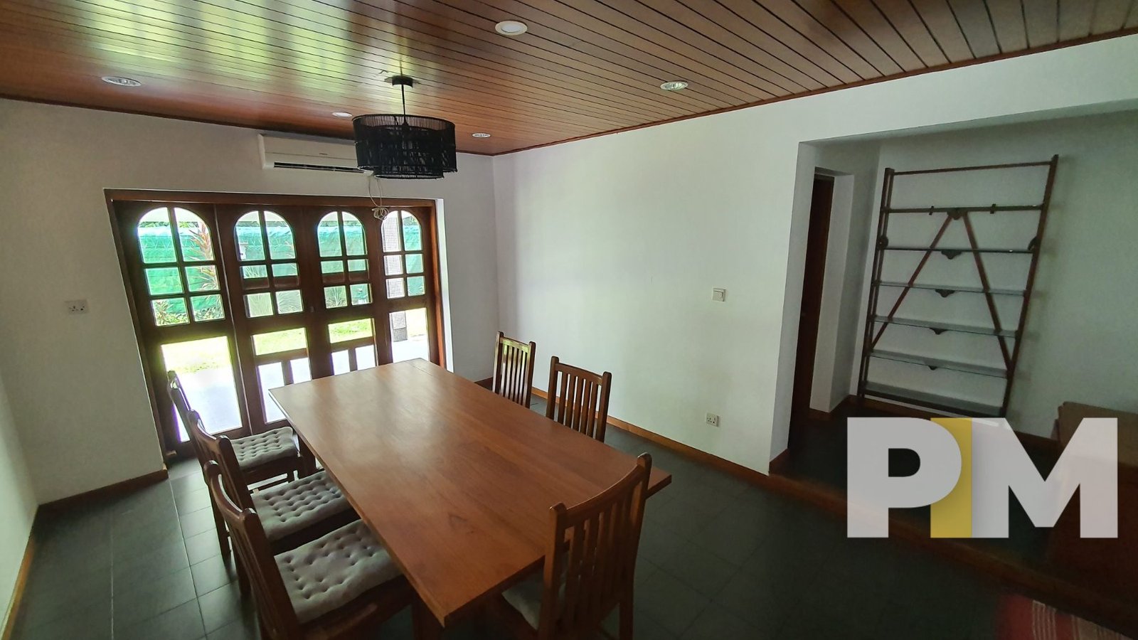 dining room with table and chairs - properties in Myanmar