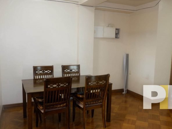 dining room with table and chairs - properties in Yangon