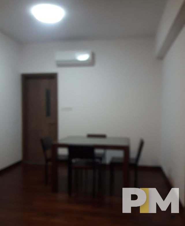 dining room with table chairs - Myanmar Property