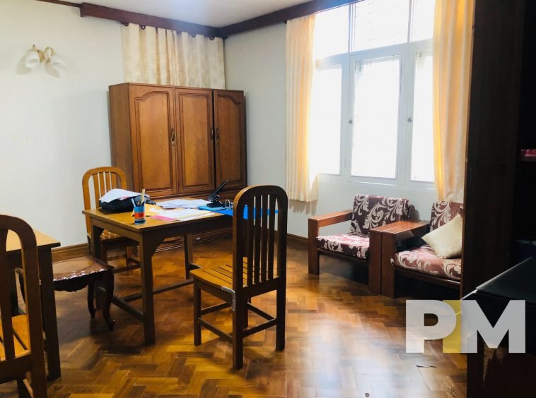 dining room with wardrobe - Home Rental Yangon